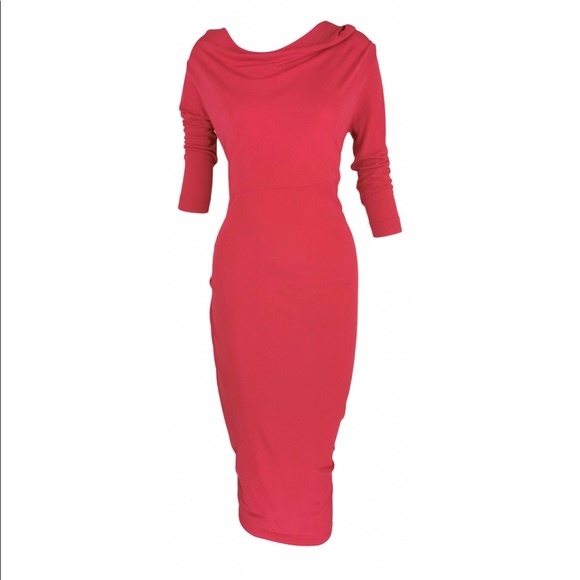Vivienne Westwood Dresses & Skirts - Large Vivienne Westwood Anglomania “Melita” dress in slinky red